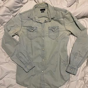 Zara jeans shirt